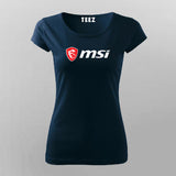 Msi Gaming T-Shirt For Women