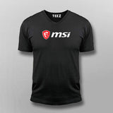 Msi Gaming V Neck T-Shirt India