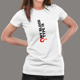My Blood Type Is C++ Funny Developer Programmer T-Shirt For Women India