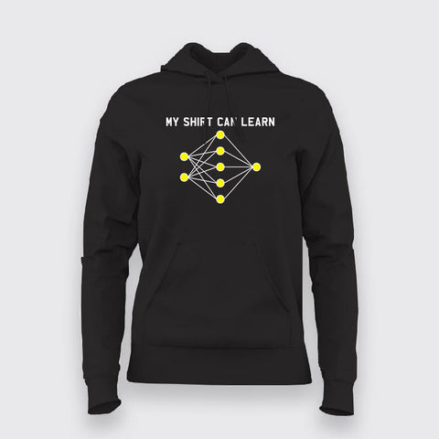 My Shirt Can Learn Women's Programmer Hoodies Online India