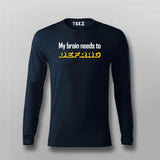 Brain Defrag Needed: Tech Guru T-Shirt
