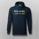 Brain Defrag Needed: Tech Guru Hoodie