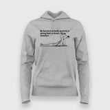 My Favorite Team Building Activity Is Getting Blackout Drunk With My Cowokers Funny Gym Hoodies For Women