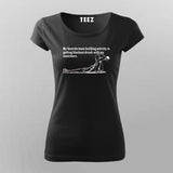 My Favorite Team Building Activity Is Getting Blackout Drunk With My Cowokers Funny GymT-shirts  For Women
