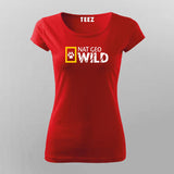 NAT GEO WILD Funny T-Shirt For Women