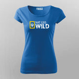 NAT GEO WILD Funny T-Shirt For Women