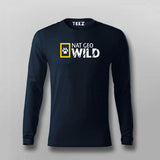 NAT GEO WILD Funny T-shirt For Men