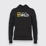 NAT GEO WILD Funny Hoodie For Women Online India