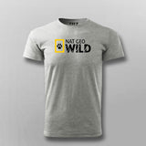 NAT GEO WILD Funny T-shirt For Men