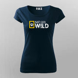 NAT GEO WILD Funny T-Shirt For Women