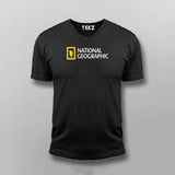 NATIONAL GEOGRAPHIC V-neck T-shirt For Men Online India