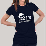 221B Baker Street - Sherlock Holmes Women's T-shirt