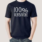 100% Herbivore Men's T-shirt online india