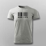 NERD LIFE Funny T-shirt For Men Online Teez