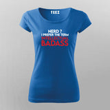NERD ? T-shirt For Women Online Teez