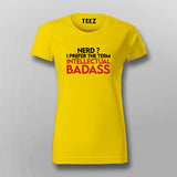 NERD ? T-Shirt For Women