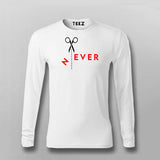 N EVER Motivate T-shirt Full Sleeve For Men Online Teez