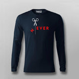 N EVER Motivate T-shirt For Men