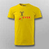 N EVER Motivate T-shirt For Men Online India