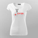 N EVER Motivate T-Shirt For Women