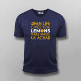 Nimbu Ka Achar Fanatic T-Shirt for Men