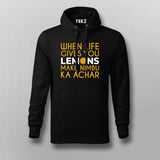 NIMBU KA ACHAR Hoodies For Men Online India