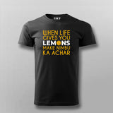NIMBU KA ACHAR T-shirt For Men Online India