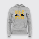 NIMBU KA ACHAR Hoodies For Women