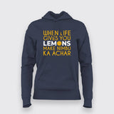 NIMBU KA ACHAR Hoodies For Women