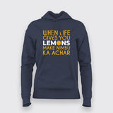 Nimbu Ka Achar: Tangy Pickle Lover Hoodie