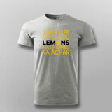 Nimbu Ka Achar Fanatic T-Shirt for Men