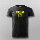 NIRVANA Logo T-shirt For Men Online India