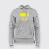 NIRVANA Logo Hindi Hoodies For Women