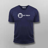 National Institute of Technology Trichy V-Neck T-shirt For Men Online India 