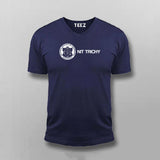 National Institute of Technology Trichy V-Neck T-shirt For Men Online India 