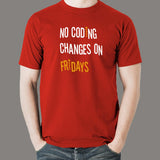 No Friday Deployments Tee - Code Safely, Rest Easy