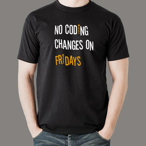 Buy This No Coding Changes On Friday  Offer T-Shirt For Men