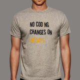 No Friday Deployments Tee - Code Safely, Rest Easy