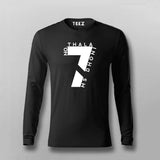 NO 7 THALA MS DHONI FAN Full Sleeve T-shirt For Men Online Teez