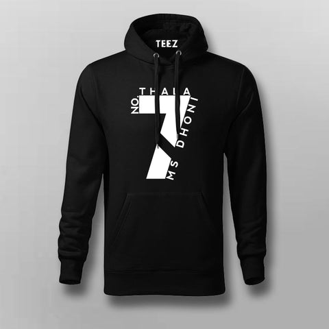 NO 7 THALA MS DHONI FAN Hoodies For Men