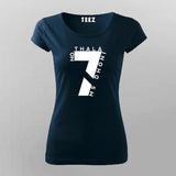 NO 7 THALA MS DHONI FAN T-Shirt For Women