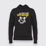 Hum Nagi Uthenge Funny Hindi Hoodie For Women Online India