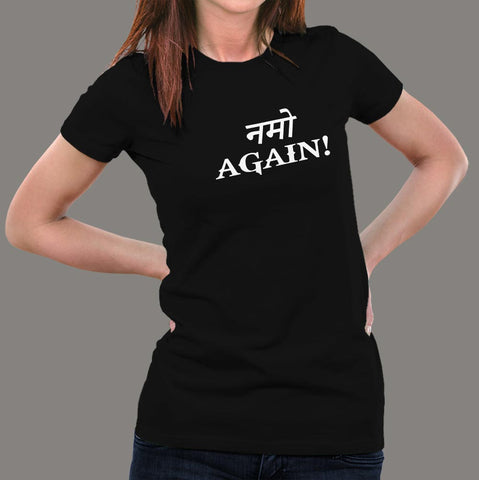 Namo Again T-shirt for Women online india