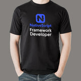NativeScript Framework Developer Men’s Profession T-Shirt India