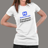 NativeScript Framework Developer Women’s Profession T-Shirt Online IndiaNativeScript Framework Developer Women’s Profession Long Sleeve T-Shirt Online