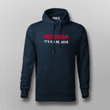 Nepotism Its All Relative Funny Politics Hoodies For Men