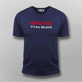 Nepotism Its All Relative Funny Politics T-Shirt For Men
