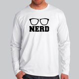 Nerd - Men's Full Sleeve T-shirt Online India