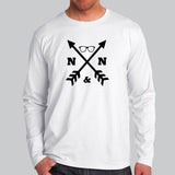 Arrow Nerd Men's T-Shirt - Precision in Every Direction