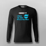 Nerd Ninja Funny T-shirt For Men